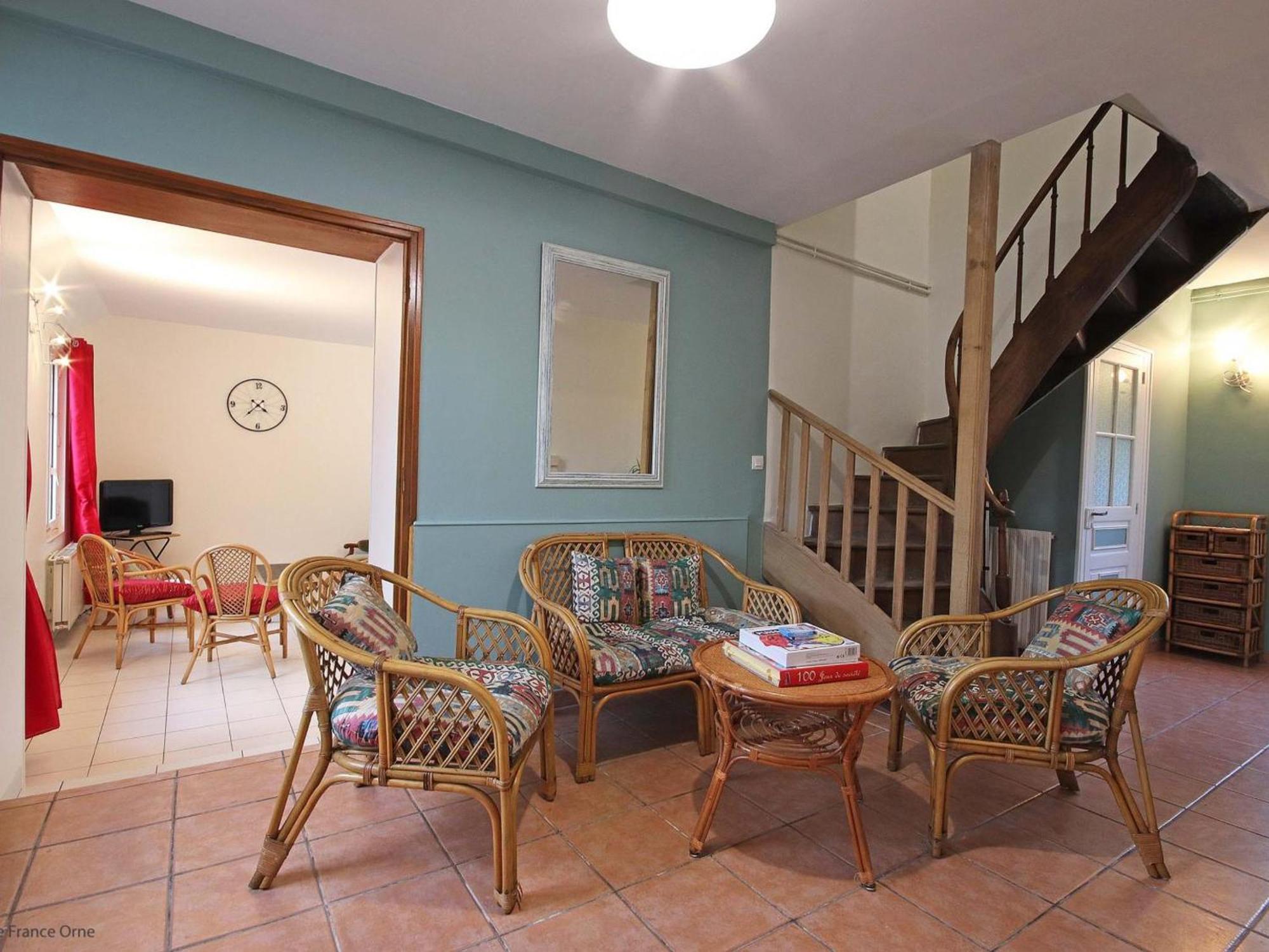 Maison Percheronne Spacieuse Avec Billard, Babyfoot, Et Jardin Clos, Animaux Bienvenus ! - Fr-1-497-65 La Mesniere Εξωτερικό φωτογραφία